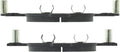Centric Premium Semi-Metallic Brake Pads w/Shims - Front