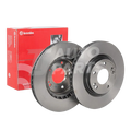 Brembo 13-15 Land Rover LR2 Rear Premium UV Coated OE Equivalent Rotor