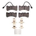 DFC 17-25 Alfa Romeo STELVIO Front 5000 Advanced Low Metallic Brake Pads and Hardware Kit