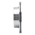 R1 Concepts Brake Rotor Drilled and Slotted Silver Fits Chevrolet Equinox