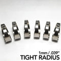 Ticon Industries 3.0in 7.5 Degree 1D/3in CLR Tight Radius 1mm Wall Titanium Pie Cuts - 6pk