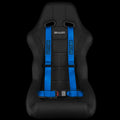 Braum 4 Point 2 Racing Harness - Blue - BRH-BUP4
