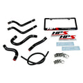HPS Performance Black Reinforced Silicone Radiator Hose Kit for Honda 03-04 CR125R 2 Stroke