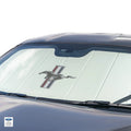 Covercraft UVS100 Premier Series Custom Sunscreen with Ford Mustang Tri-Bar logo