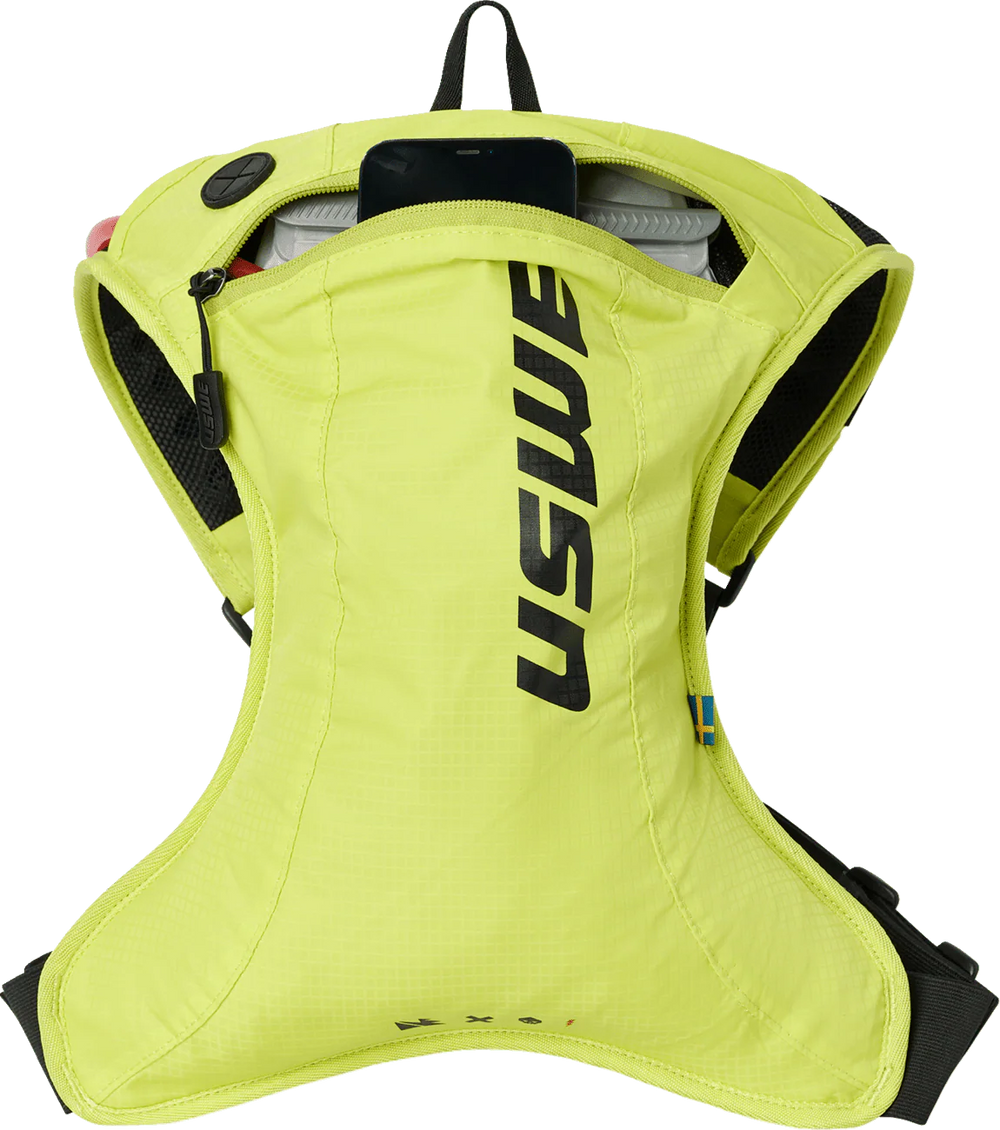 USWE Outlander Moto Hydration Pack 2L - Crazy Yellow