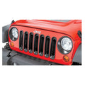 Rugged Ridge Grille Inserts Black 07-18 Jeep Wrangler
