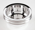 SBC 2 GRV Crank Pulley LWP Polished