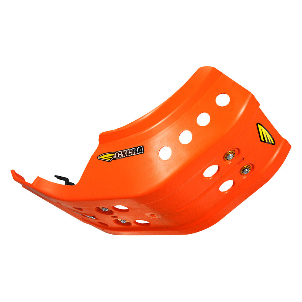 Cycra Full Armor Skid Plate - KTM FLO Orange