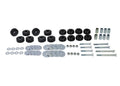 Body mount - bushings 16 Bushings 8 Tubes 8 Tubes 8 Nuts 24 Washers Grease Install Guide