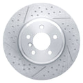 DFC 13-21 BMW 328i Rear Brake Rotor - Dimpled and Slotted