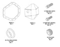Motobilt differential cover