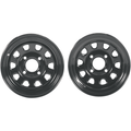 ITP Delta Steel 14x7 / 4x156 BP / 4+3 Offset Black Wheel