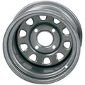 ITP Delta Steel 14x7 / 4x156 BP / 4+3 Offset Black Wheel
