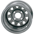 ITP Delta Steel 14x7 / 4x137 BP / 4+3 Offset Black Wheel