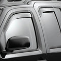 WeatherTech 05+ Nissan Xterra Front and Rear Side Window Deflectors - Dark Smoke