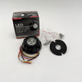 LIGHT,STROBE,1IN,3-LED,CLEAR 12-24