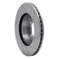 DFC 97-04 Porsche Boxster Front Left Drilled & Slotted Silver Brake Rotor