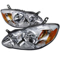 EURO HEADLIGHTS CHROME HOUSING