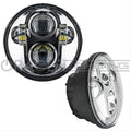 Oracle 5.75in 40W Replacement LED Headlight - Chrome