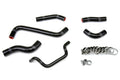 HPS Performance Black Reinforced Silicone Radiator Hose Kit Coolant for Kawasaki 10-11 KX450F