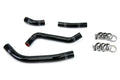HPS Performance Black Reinforced Silicone Radiator Hose Kit Coolant for Yamaha 10-12 YZ450F