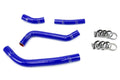 HPS Performance Blue Reinforced Silicone Radiator Hose Kit Coolant for Yamaha 10-12 YZ450F