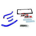 HPS Performance Blue Reinforced Silicone Radiator Hose Kit Coolant for Yamaha 10-12 YZ450F