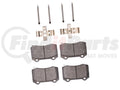 DFC 08-23 Dodge Challenger Rear Active Performance Pads and Hardware Kit