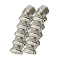 3/8 NPT(F) TO 1/8 AIRLINE 90 DEGREE SWIVEL ELBOW FITTING (10 PCS) DOT APPROVED