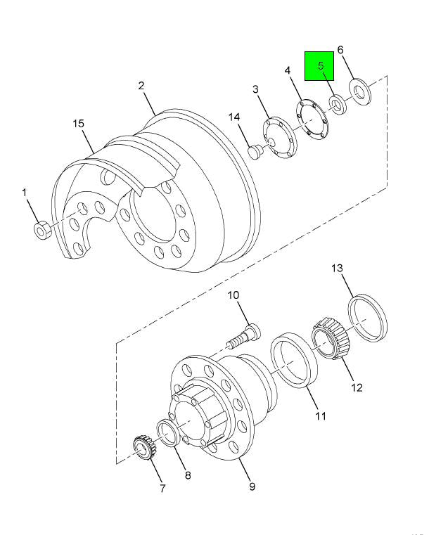 NUT SLOTTED