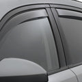 WeatherTech 19-23 Subaru Forester Front & Rear Side Window Deflectors - Dark