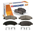 WAGNER BRAKE red auto part