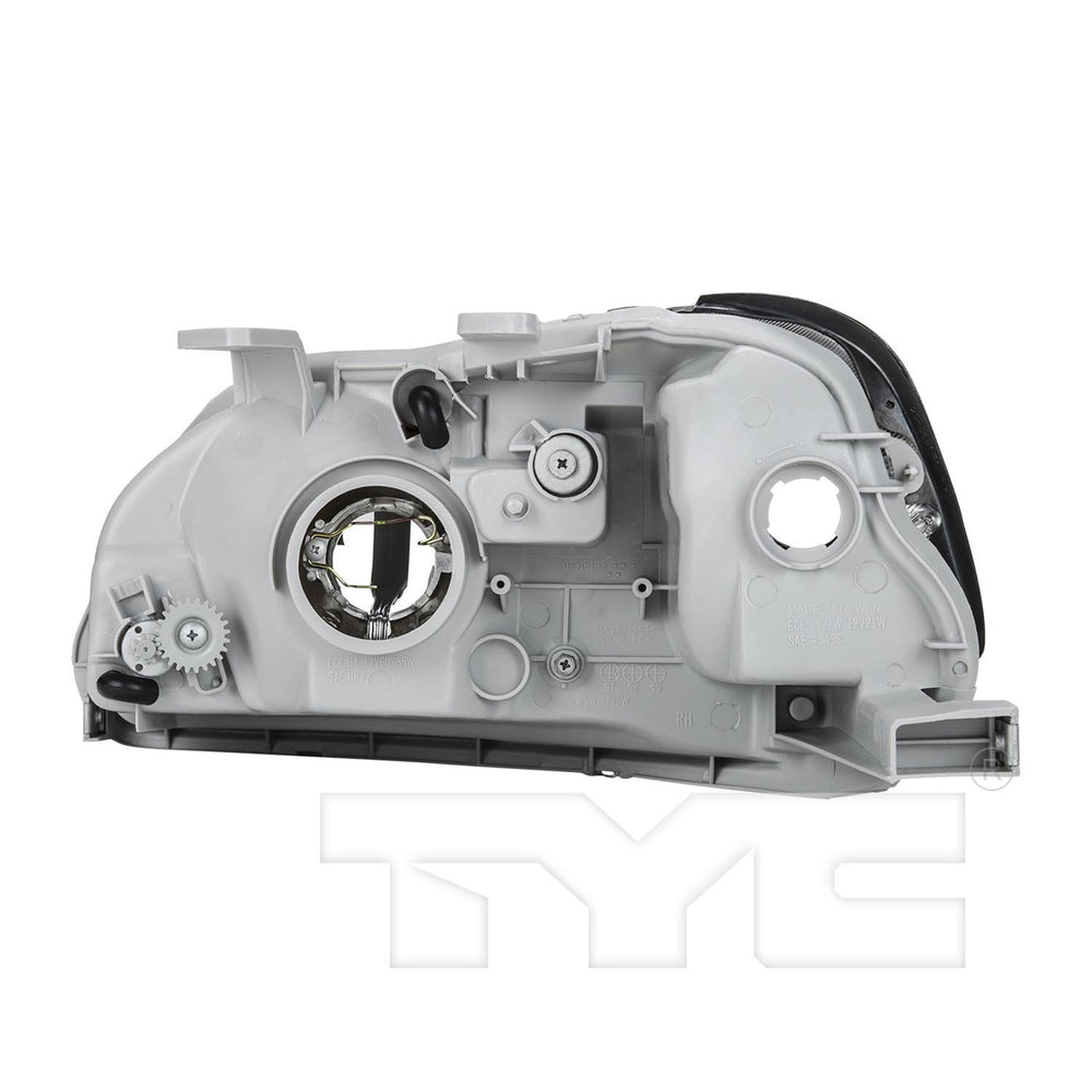 CAPA RH HEADLAMP ASSY COMPOSITE INCLUDES SIDE MARKER LAMP HONDA CIVIC 19992000