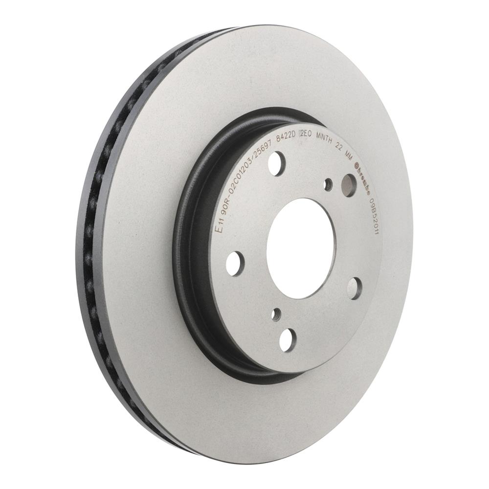 Brembo 10-12 Lexus HS250h/12-17 Toyota Prius V Front Premium UV Coated OE Equivalent Rotor