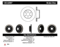 Centric 05-09 Nissan Frontier/ Xterra Rear Performance Rotor