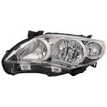 LH HEADLAMP LENS/HOUSING; JAPAN BUILT; COROLLA 1113
