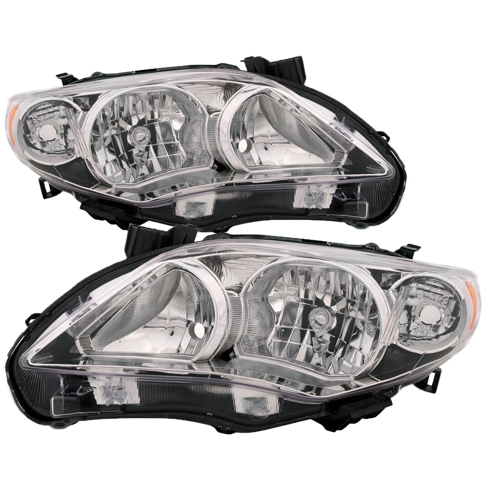 LH HEADLAMP LENS/HOUSING; JAPAN BUILT; COROLLA 1113