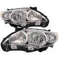 LH HEADLAMP LENS/HOUSING; JAPAN BUILT; COROLLA 1113