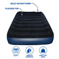 NAPIER SPORTZ AIR MATTRESS: COMPACT SIZE FITS BETWEEN THE WHEEL WELLS OF COMPACTSIZED TRUCKS BLUE