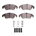 DFC 08-17 Audi A4 Quattro Front Euro 5000 Ceramic Brake Pads and Hardware Kit