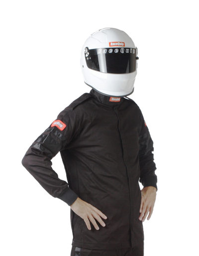 Black Jacket Single Layr 5X-Large