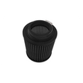 UNIVERSAL AIR FILTER CARBON FIBER TOP BLACK