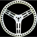 Steering Wheel 14in Dished Drilled Natural