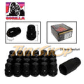 Gorilla Automotive Gorilla System Acorn 12mm x 1.50 Black Chrome