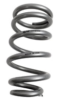 QA1 4-1/8in ID Tapered High Travel Spring - 10in Length x 450lbs/in - Silver Powder Coated