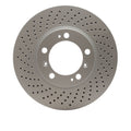 DFC 98-12 Porsche Boxster Left Front Drilled GeoSPEC Coated Rotor