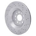DFC 17-24 Maserati Levante Rear Drilled Brake Rotor