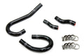 HPS Performance Black Reinforced Silicone Heater Hose Kit Coolant for Jeep 12-15 Grand Cherokee WK2 SRT8 6.4L