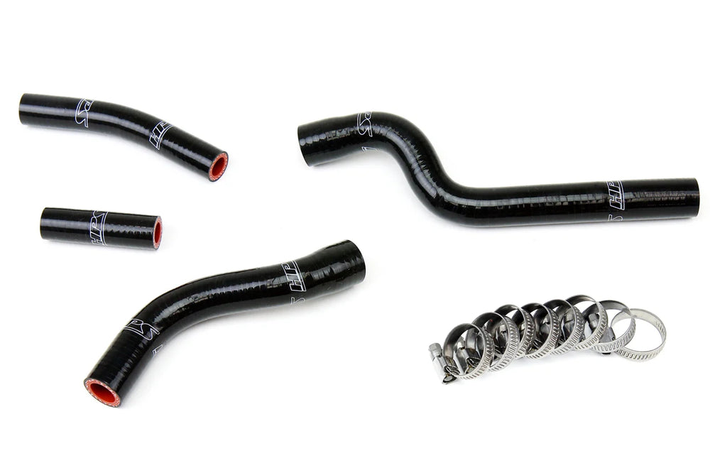 HPS Performance Black Reinforced Silicone Radiator Hose Kit Coolant for Yamaha 07-09 YZ250F
