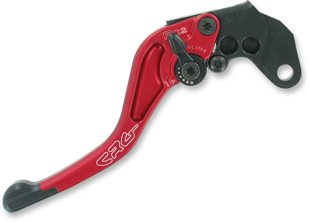 CRG 97-05 Suzuki GSXR600-GSXR1000/ 2016 GSXS750/ Z RC2 Clutch Lever - Short Red